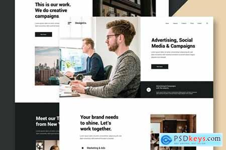 Marketing & Design Agency - Website