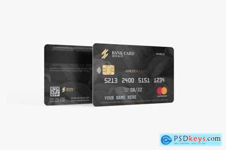 Plastic Card Mockup 4839271