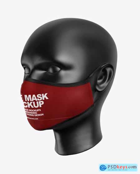 Face Mask Mockup 58883
