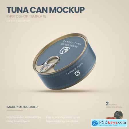 Tuna cans mockup