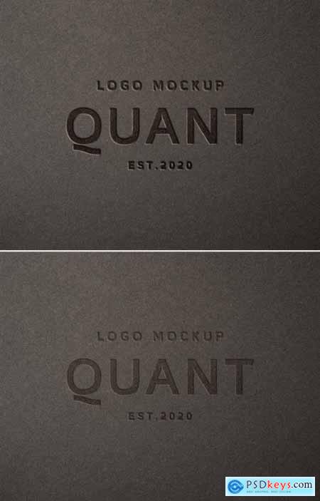 Download Dark Embossed Paper Effect Mockup 341468366 » Free ...