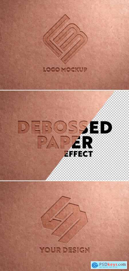 Download Debossed Logo on Recycled Paper Texture Mockup 341751973 » Free Download Photoshop Vector Stock ...