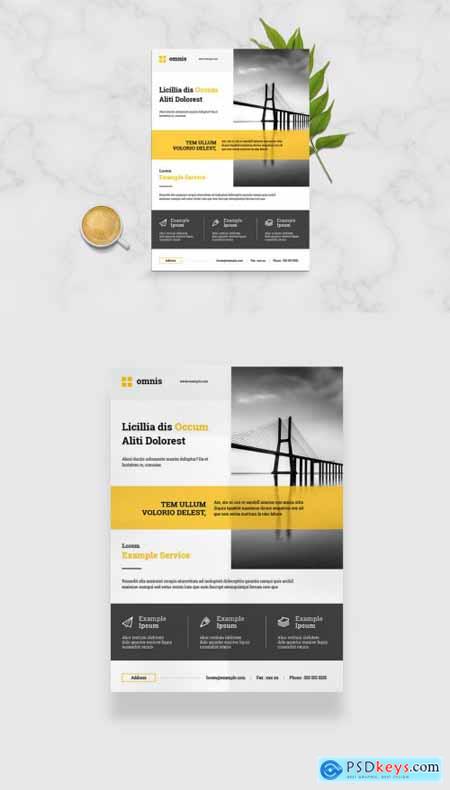 Corporate Business Flyer Layout 341018150
