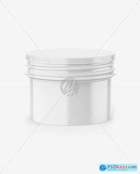 Glossy Cosmetic Tin Can Mockup 58139