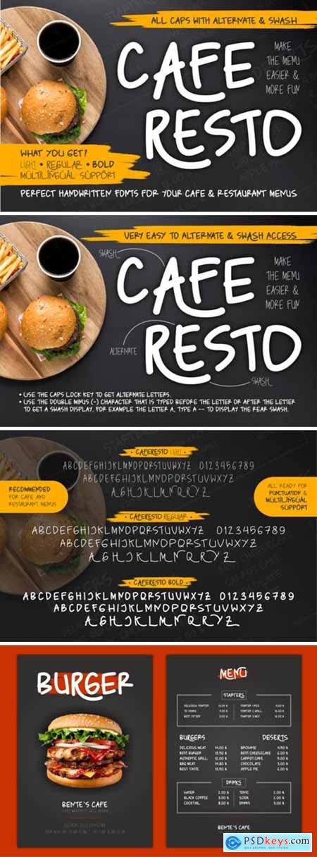 Caferesto Font
