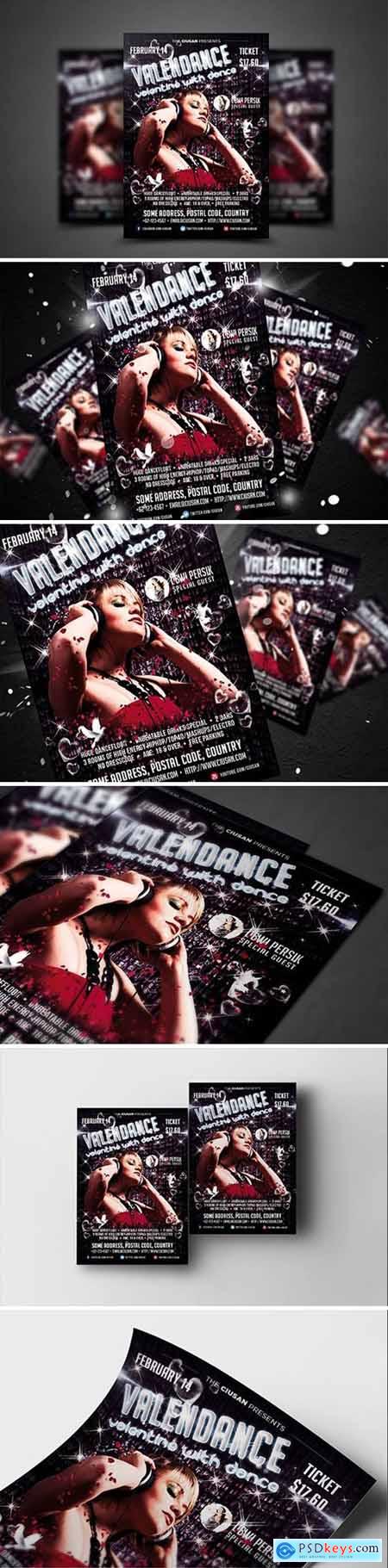 Valendance Flyer Template 3927202