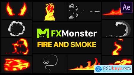 Fire And Smoke Elements After Effects 26467463