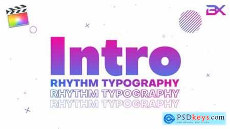 Rhythm Typography Intro 26475059