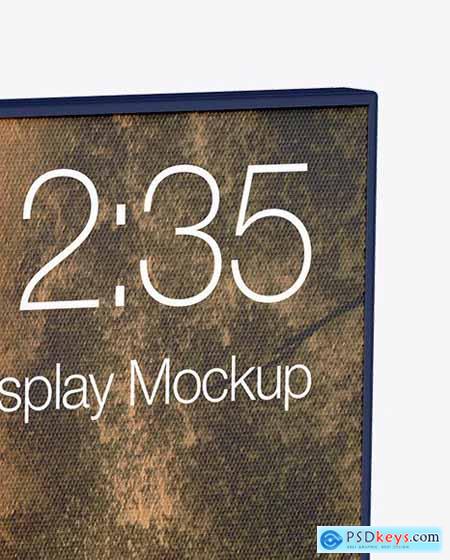 Glossy Multi Display Mockup - Half Side 58925