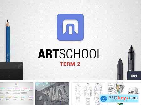 ART School Term 2 by Marc Brunet