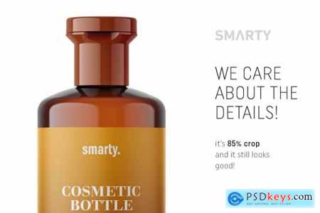 Download Creativemarket Amber Cosmetic Bottle Mockup 4817361