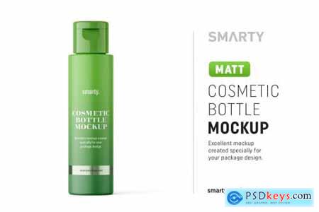 Matt cosmetic bottle mockup 4825844