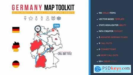 Germany Map Toolkit 26473731