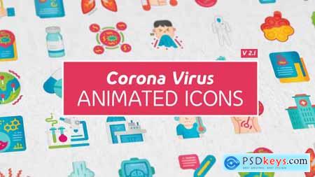 Corona Virus Icons 26019243