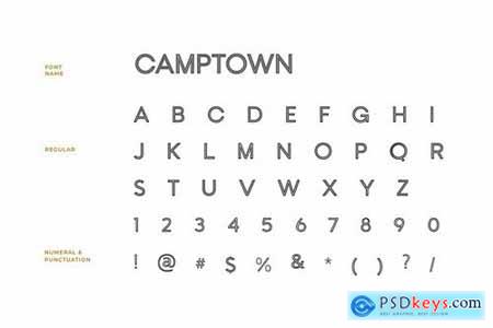 Camptown Sans Serif Font