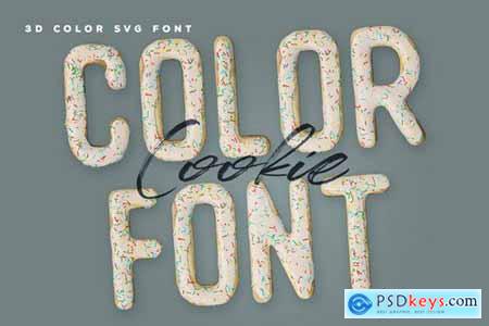 Cookie Color Font