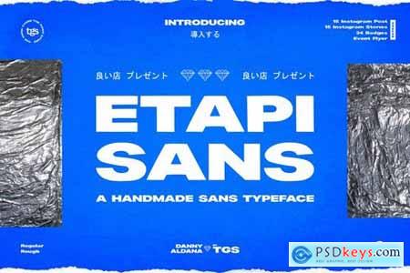 Etapi Sans + Extras (Social Media Pack & Badge)