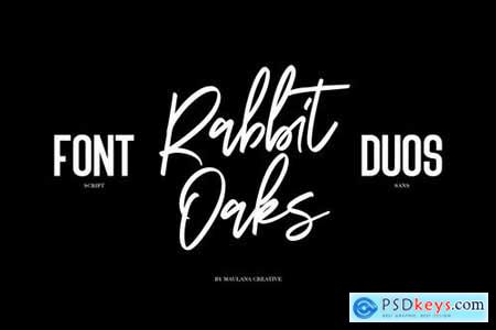 Rabbit Oaks - Font Duos