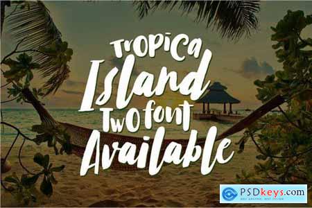Tropical Island Font Duo
