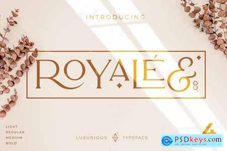 Royale Luxurious Typeface