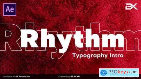 Rhythm Typography Intro 24758415