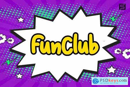 FunClub - Lovely & Playful Handwritten Kids Font