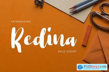 Redina Bold Script Font 4838020