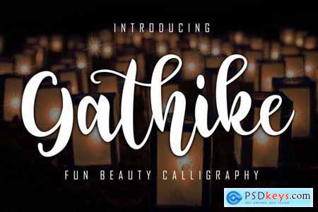 Gathike Fun Beauty Calligraphy