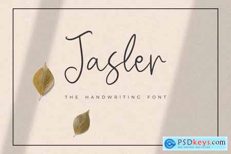 Jasler - The Handwriting Font