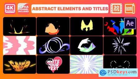 Abstract Elements And Titles After Effects 26500132