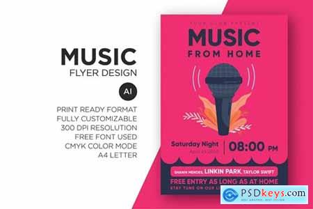 Music - Flyer Design Template