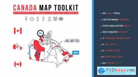 Canada Map Toolkit 26520922