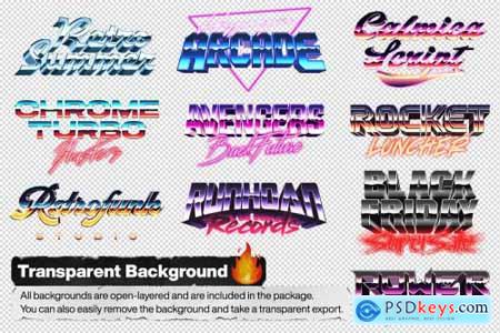 80s Text and Logo Effects Vol.4 4865785