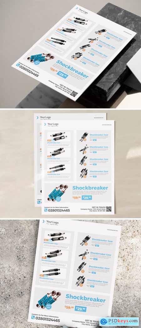 Product Catalog Flyer Template Promotion 3973870