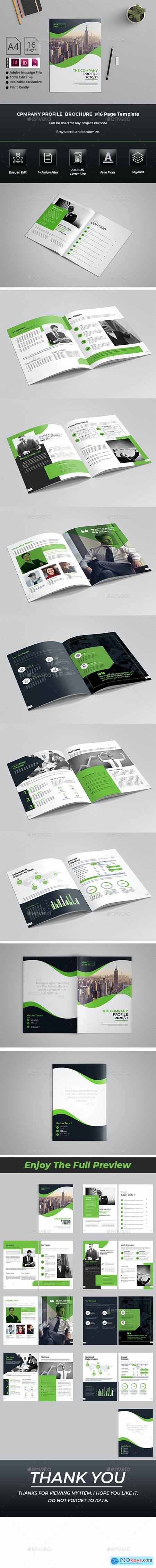 Company Profile Brochure Indesign Template 26416503