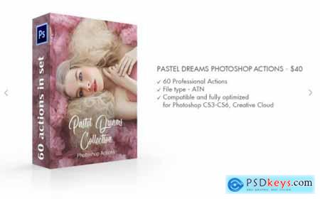 Pastel Dreams Photoshop Actions 3576799