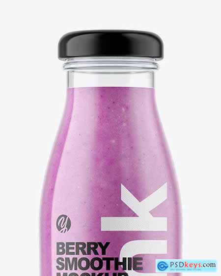Download Berry Smoothie Bottle Mockup 59035
