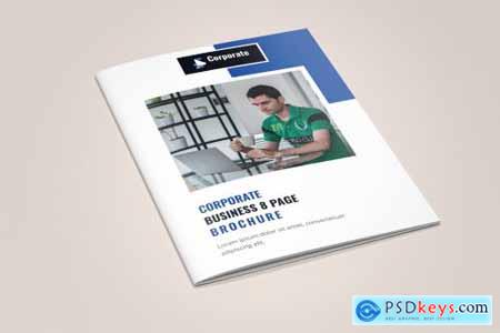 Corporate 8 Pages Brochure Template 4716289