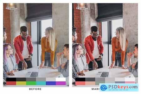 50 Bold Corporate Lightroom Presets and LUTs