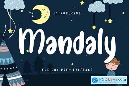 Mandaly Fun Children Typeface