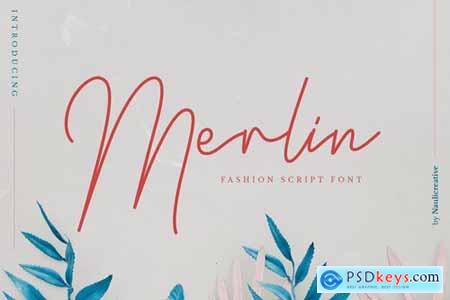 Merlin - Elegant Fashion Script