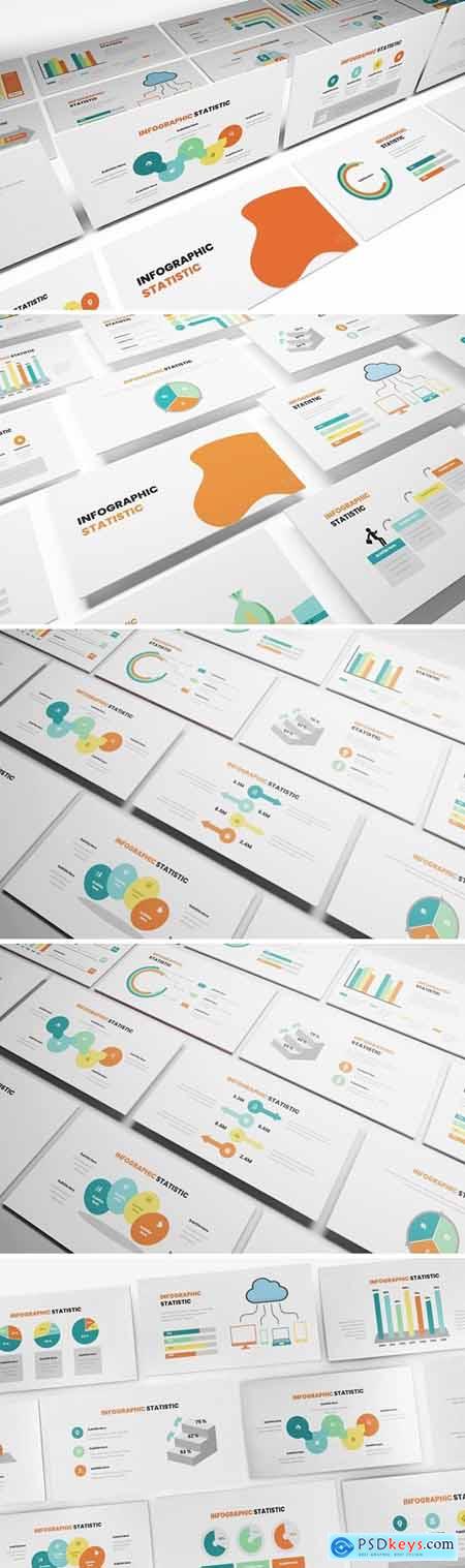 Statistic Infographic Powerpoint Template
