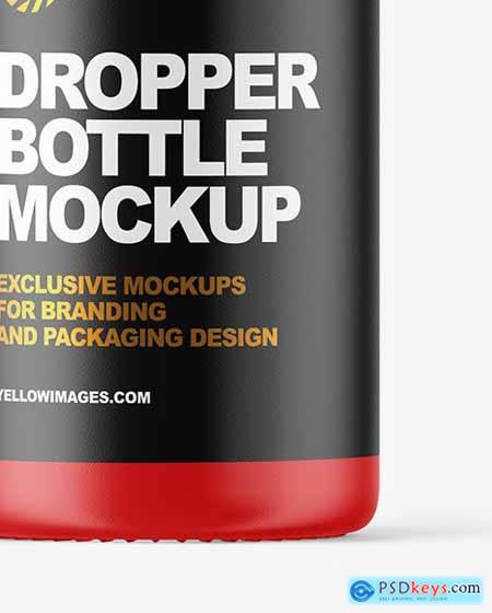 Matte Dropper Bottle Mockup 58960