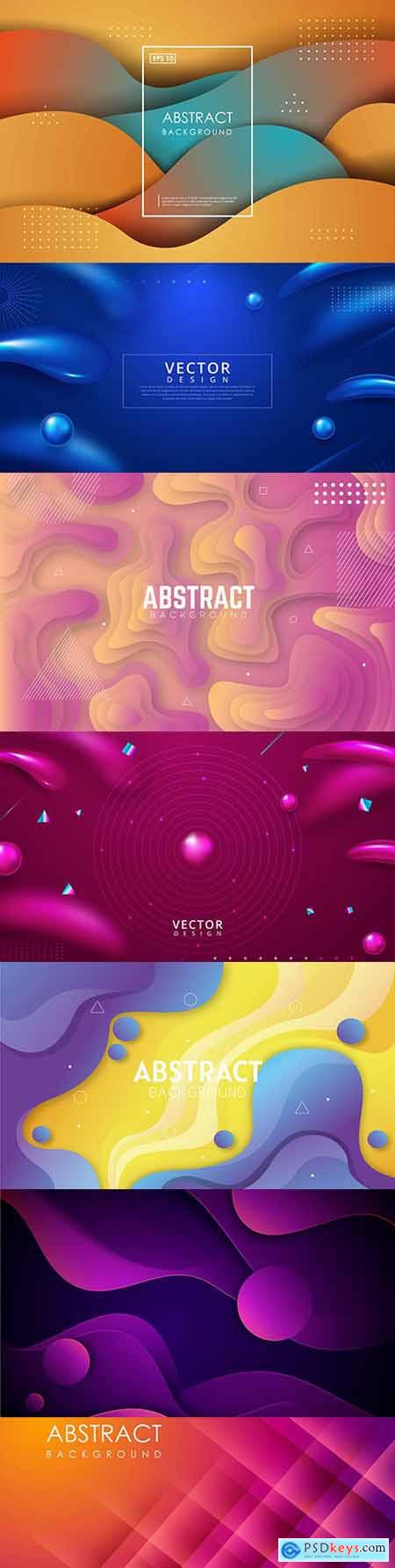 Geometric background shape gradient abstract composition