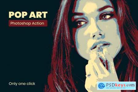 Pop Art Photoshop Action 4229782