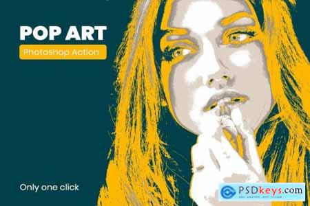 Pop Art Photoshop Action 4229782