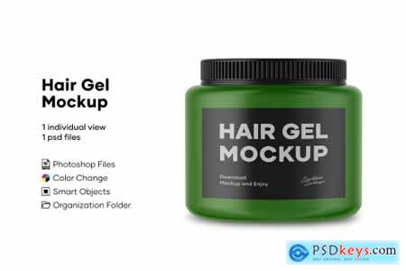Hair Gel Mockup 4895284