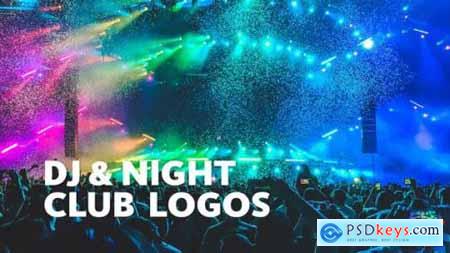DJ Night Club Logos For Final Cut & Apple Motion 26601230
