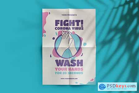 Wash Your Hand Flyer