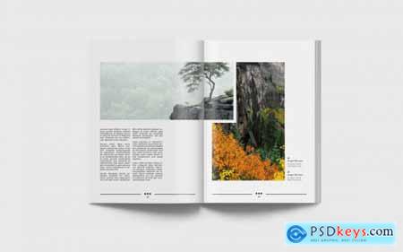 Simple & Clean Magazine Template V 4493714